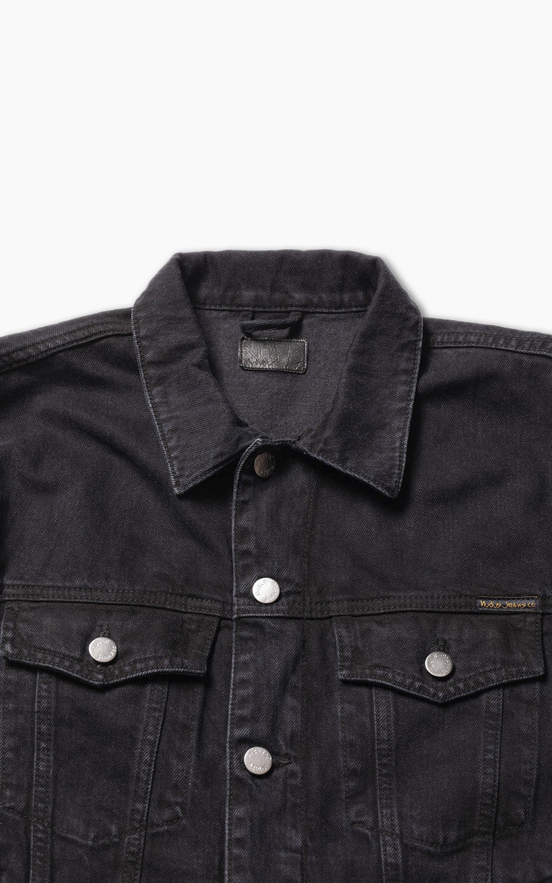 Nudie Jeans Robby Vintage Black - Image 3