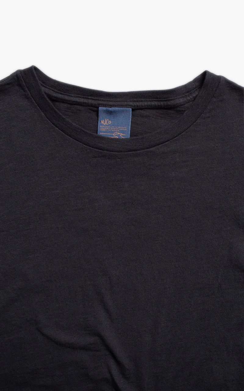 Nudie Jeans Roffe T-Shirt Black - Image 3