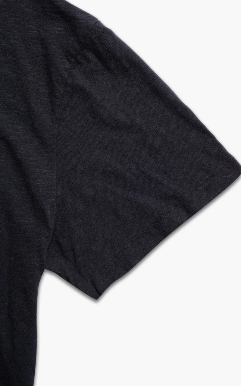 Nudie Jeans Roffe T-Shirt Black - Image 5