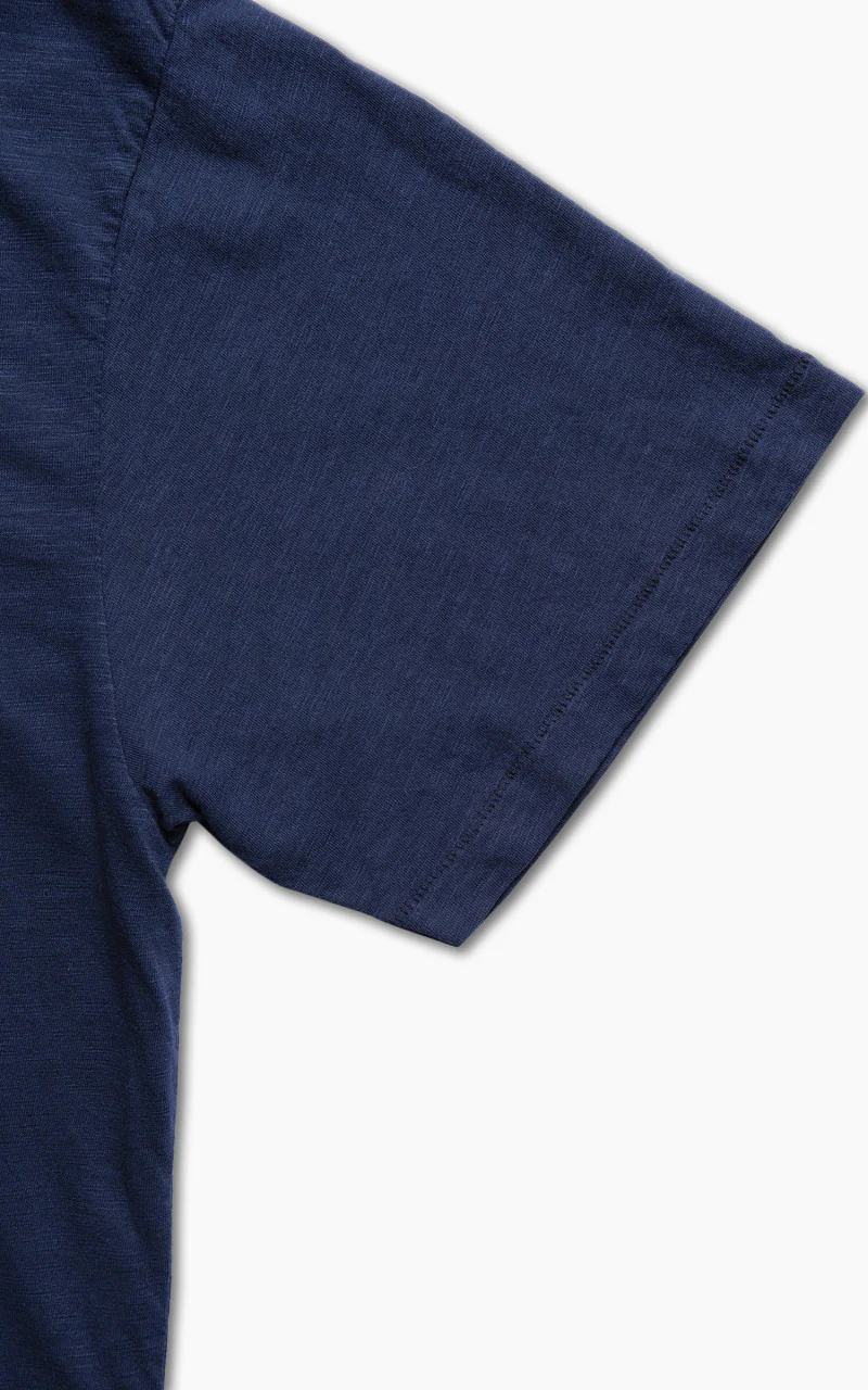 Nudie Jeans Roffe T-Shirt French Blue - Image 3