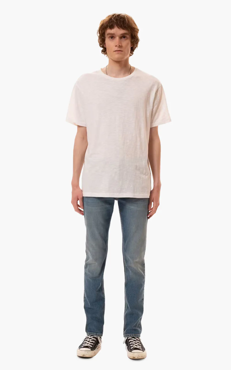 Nudie Jeans Roffe T-Shirt Offwhite - Image 2