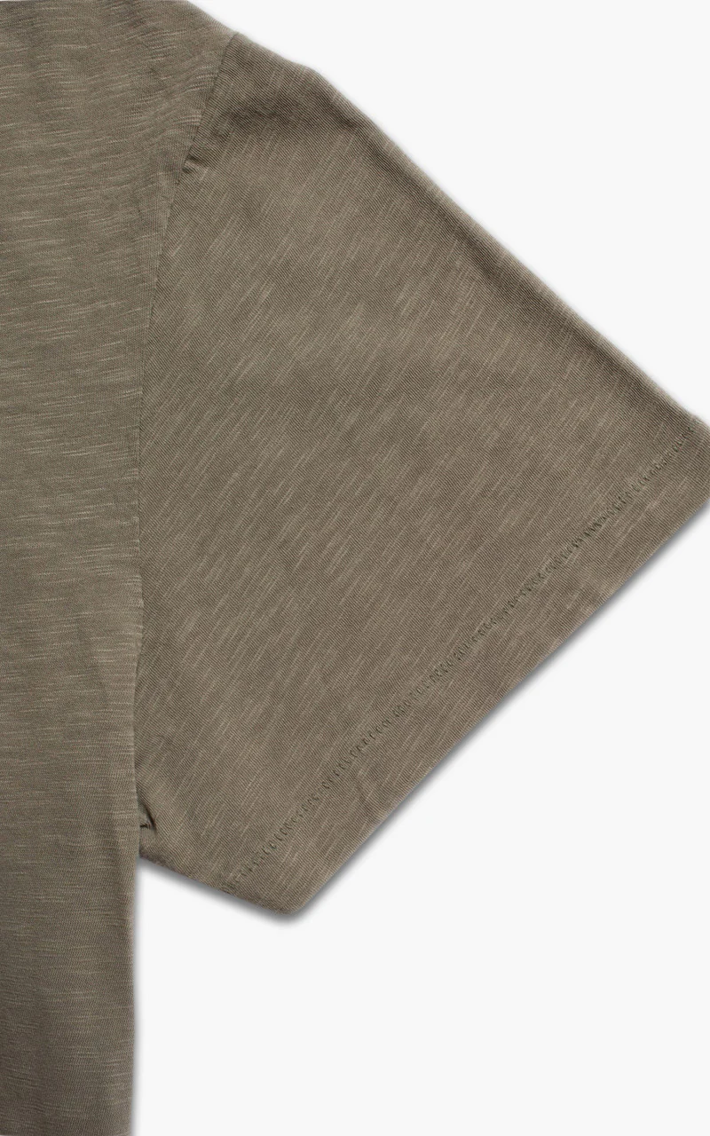Nudie Jeans Roffe T-Shirt Pale Olive - Image 5
