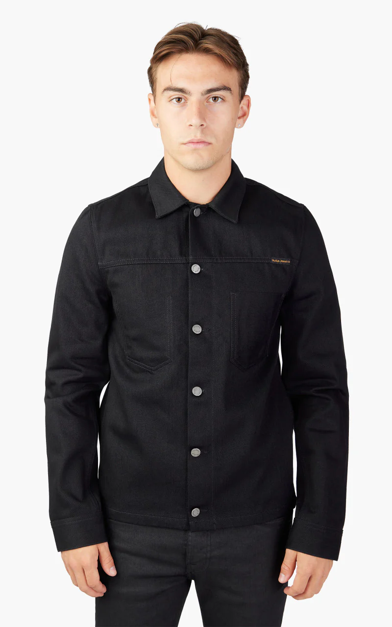 Nudie Jeans Ronny Dry Black Selvage - Image 2