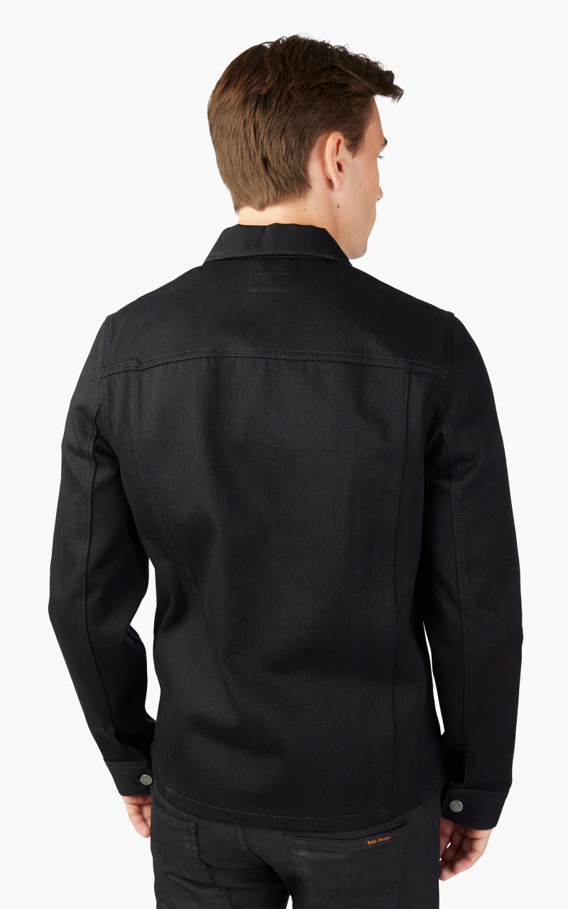 Nudie Jeans Ronny Dry Black Selvage - Image 5