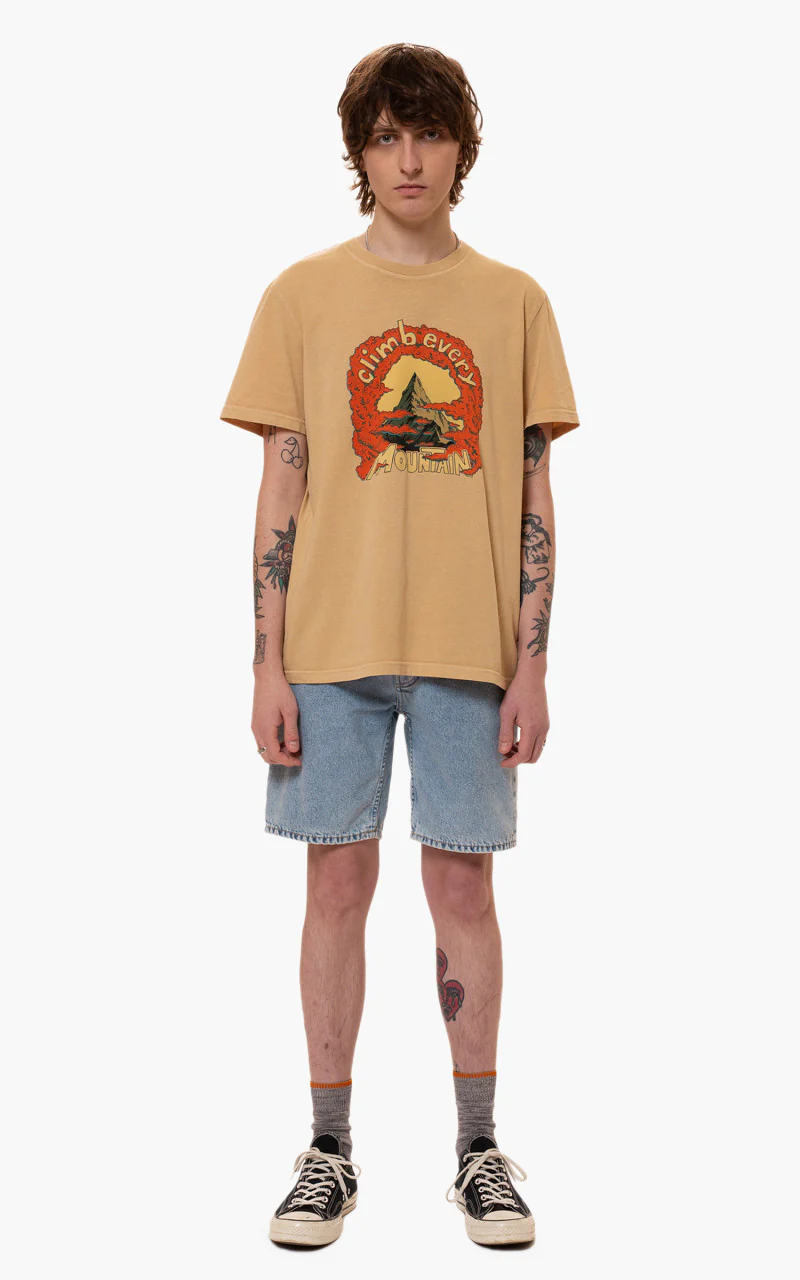 Nudie Jeans Roy Every Mountain Faded Sun - Image 2