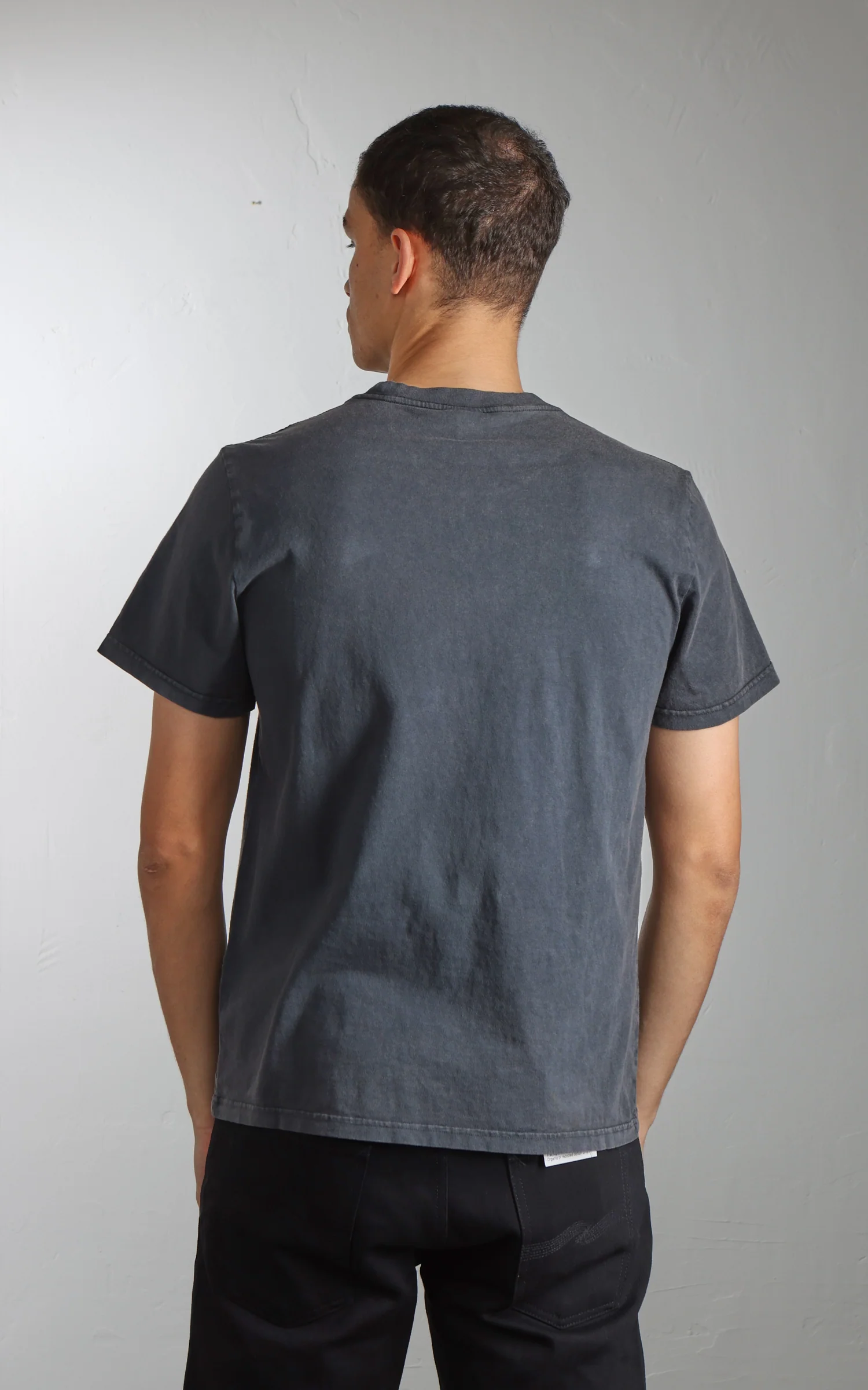Nudie Jeans Roy Salty Tracks T-Shirt Antracite - Image 5