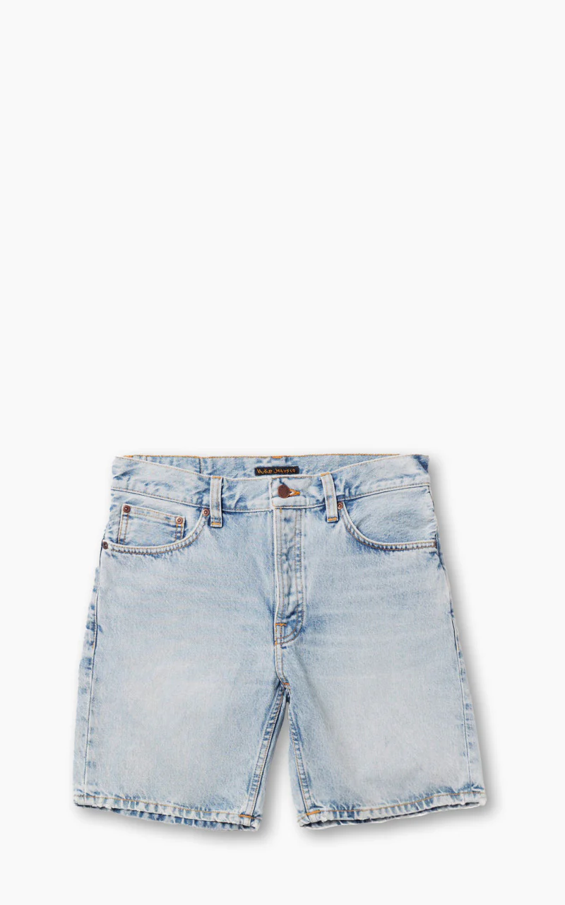 Nudie Jeans Seth Denim Shorts Sea Salt