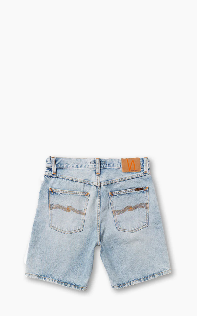 Nudie Jeans Seth Denim Shorts Sea Salt - Image 5