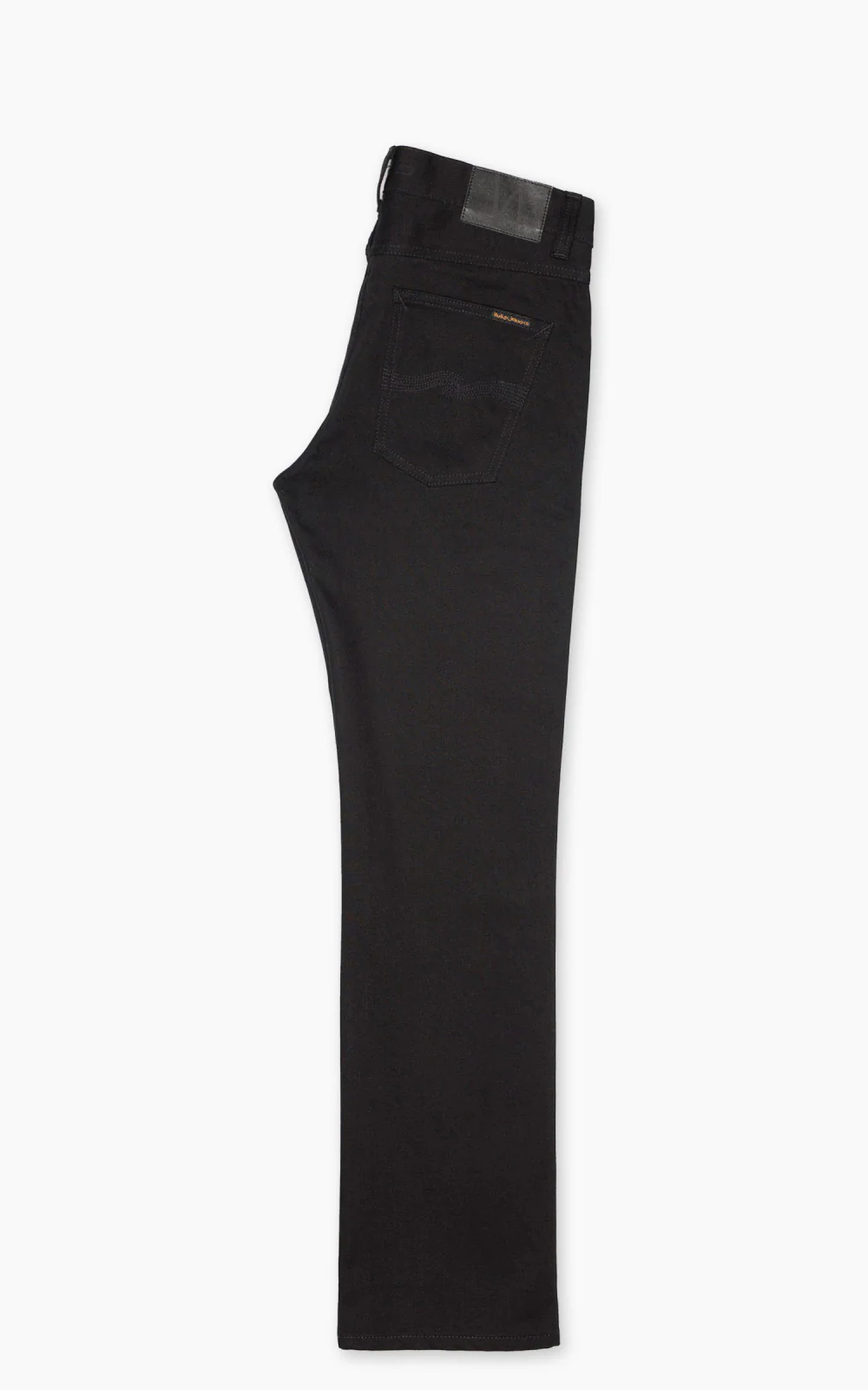 Nudie Jeans Slim Jim Dry Black Tar - Image 5