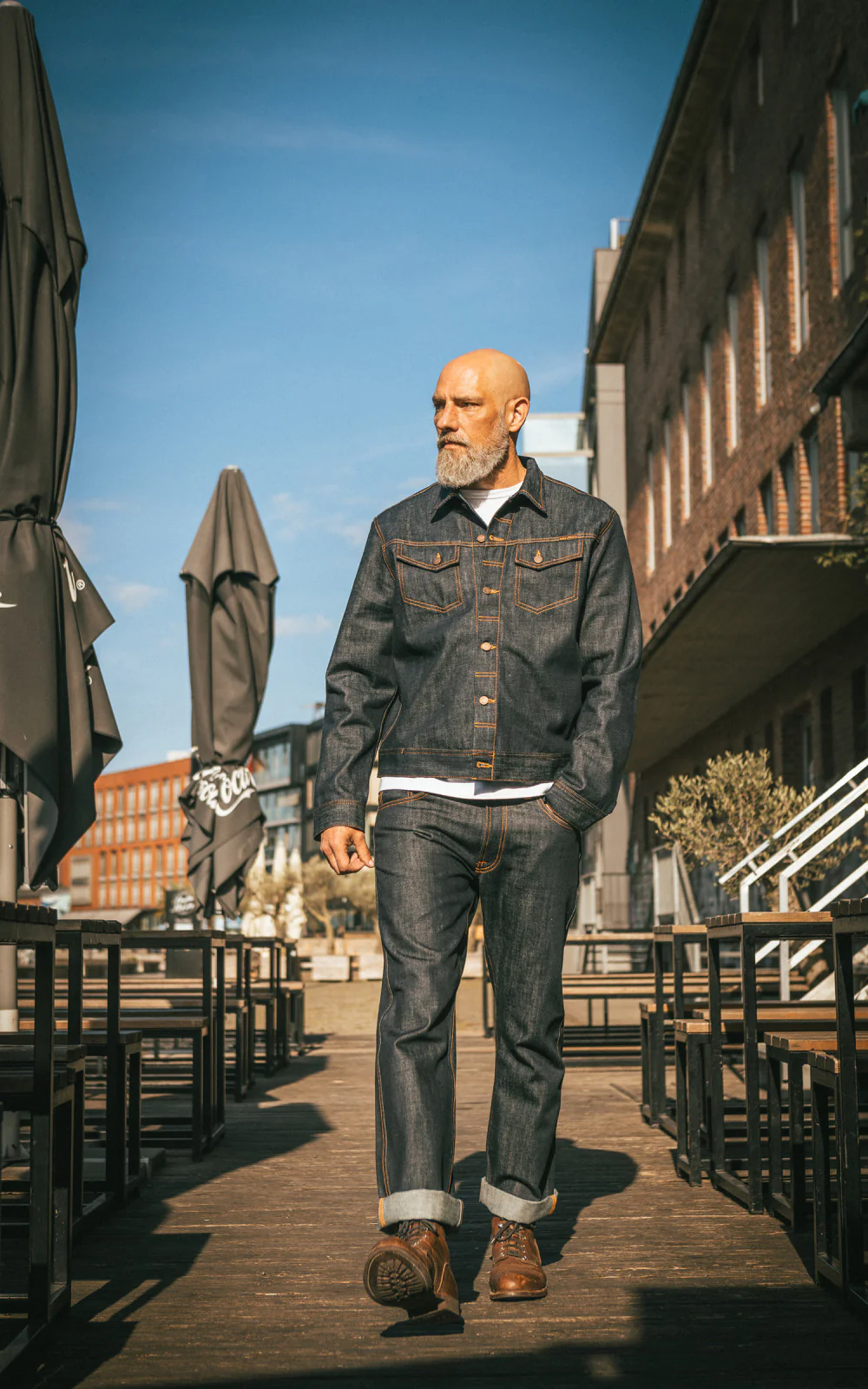 Nudie Jeans Slim Jim Dry Streaky - Image 7