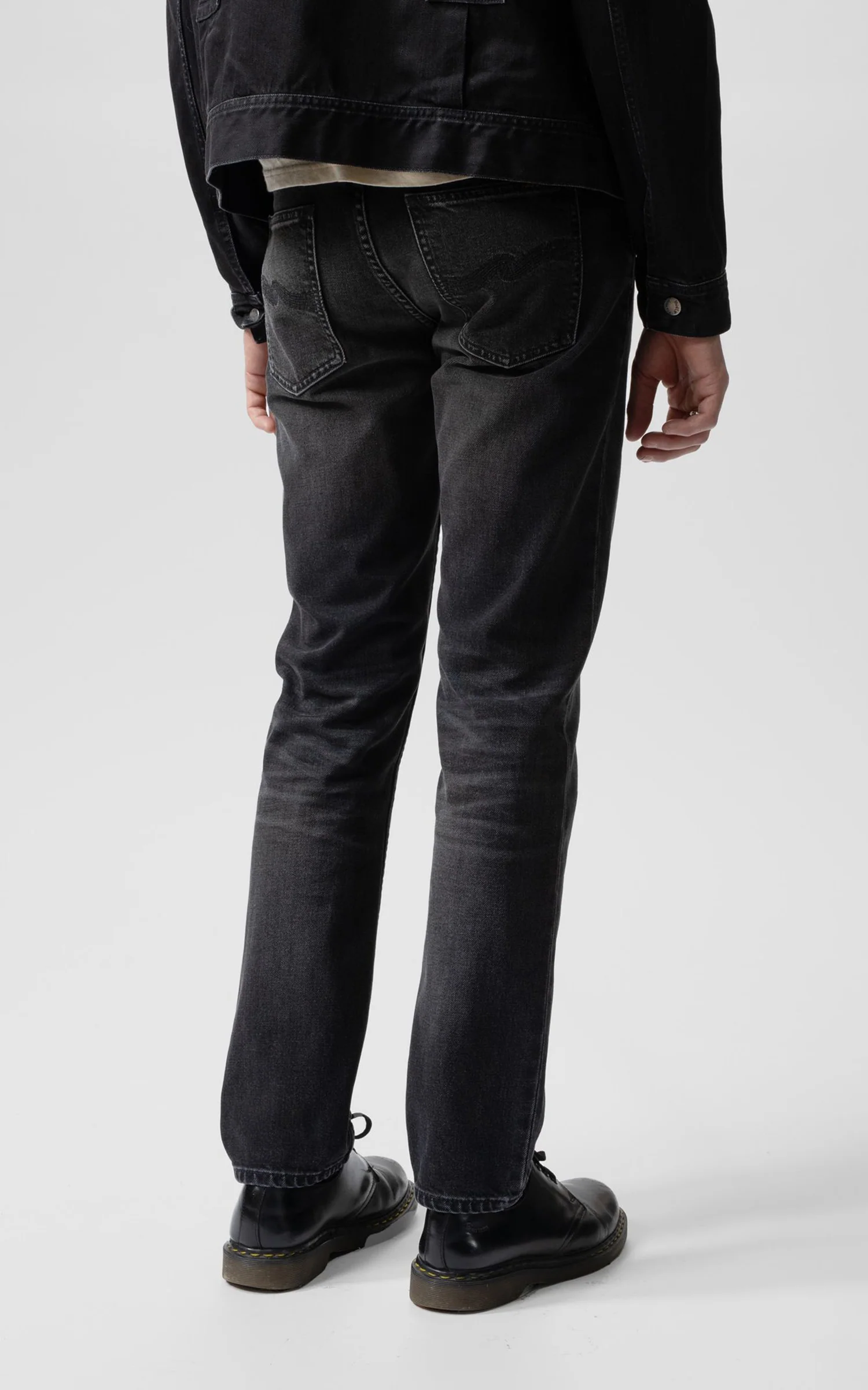 Nudie Jeans Solid Ollie Black Force - Image 5