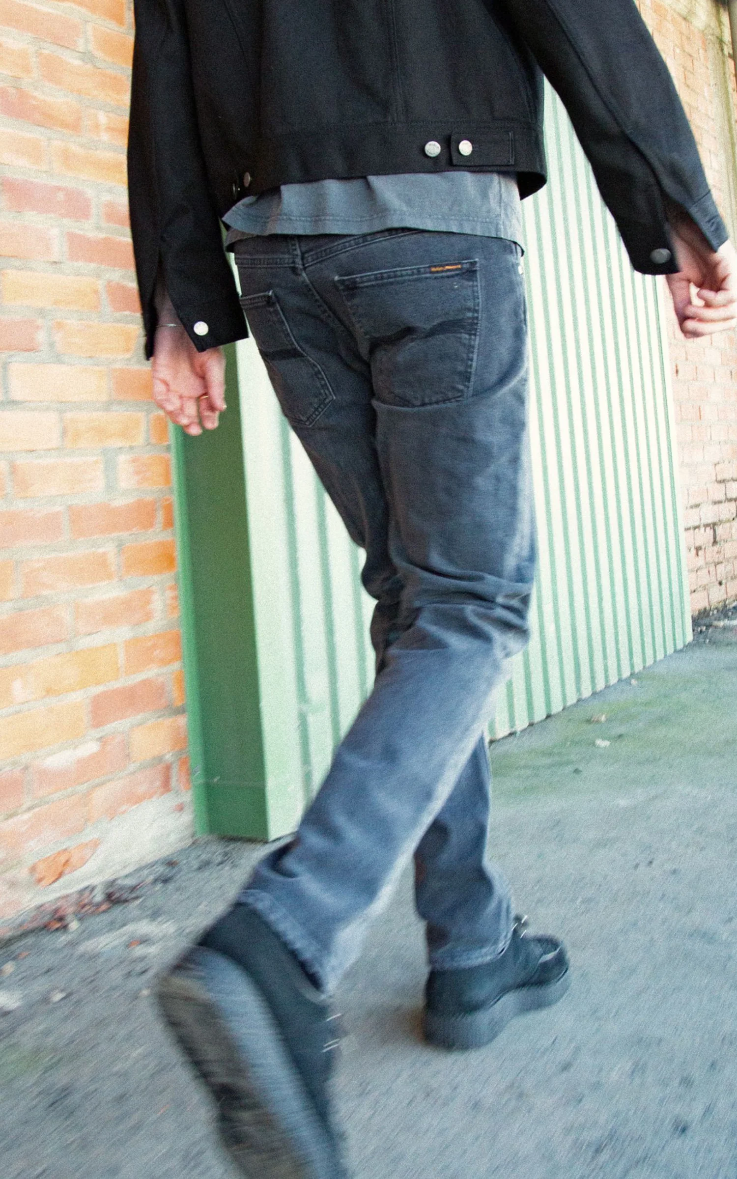 Nudie Jeans Solid Ollie Pale Tracks - Image 4