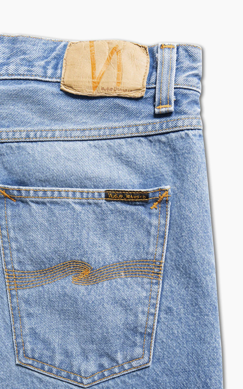 Nudie Jeans Steady Eddie II All Day Blues - Image 5