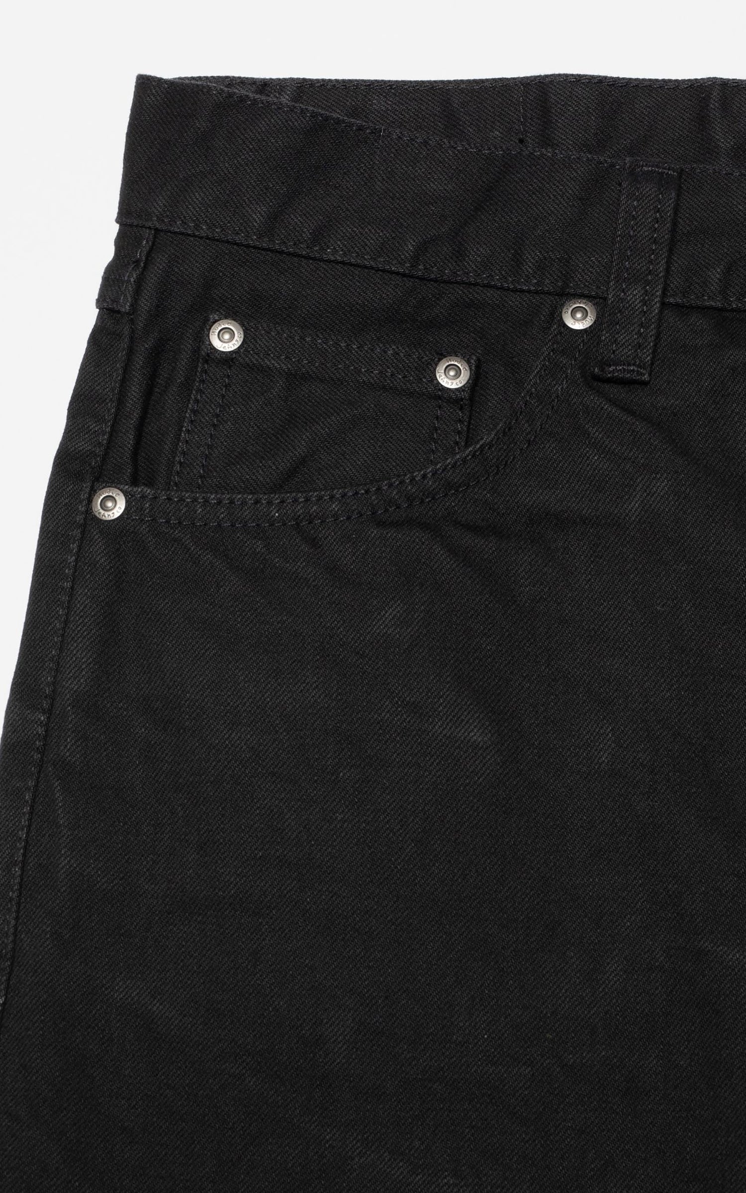 Nudie Jeans Steady Eddie II Black Water - Image 4
