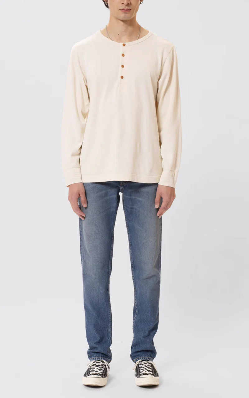 Nudie Jeans Steady Eddie II Blue Haze - Image 2