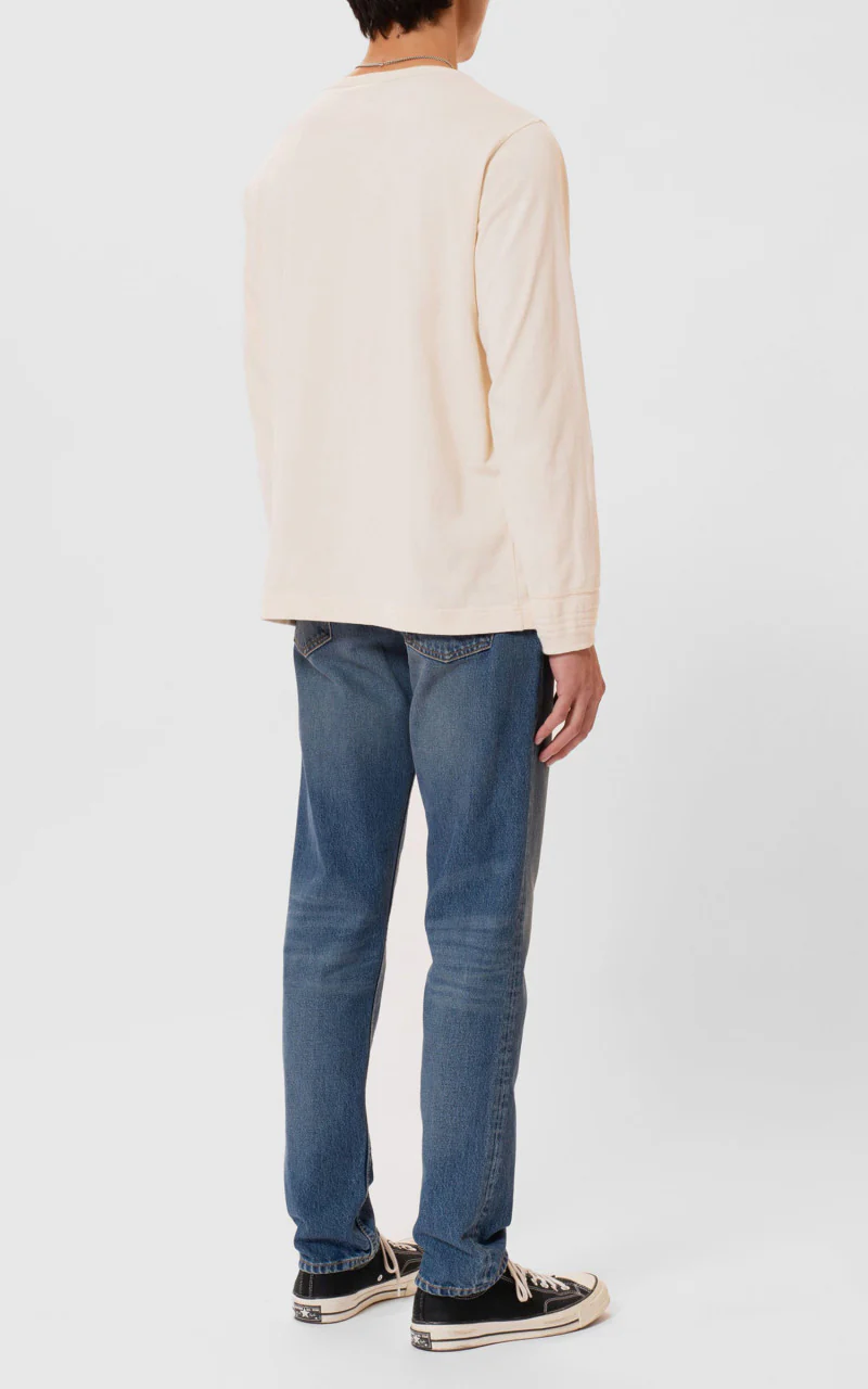 Nudie Jeans Steady Eddie II Blue Haze - Image 5
