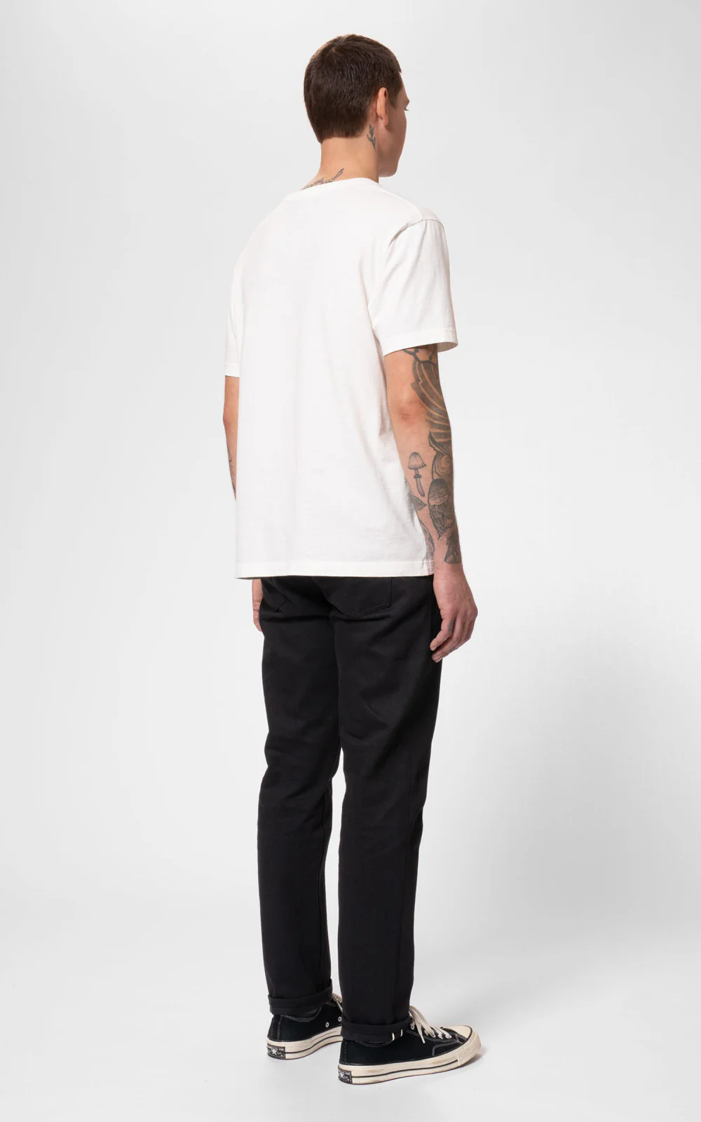Nudie Jeans Steady Eddie II Dry Black Selvage - Image 6