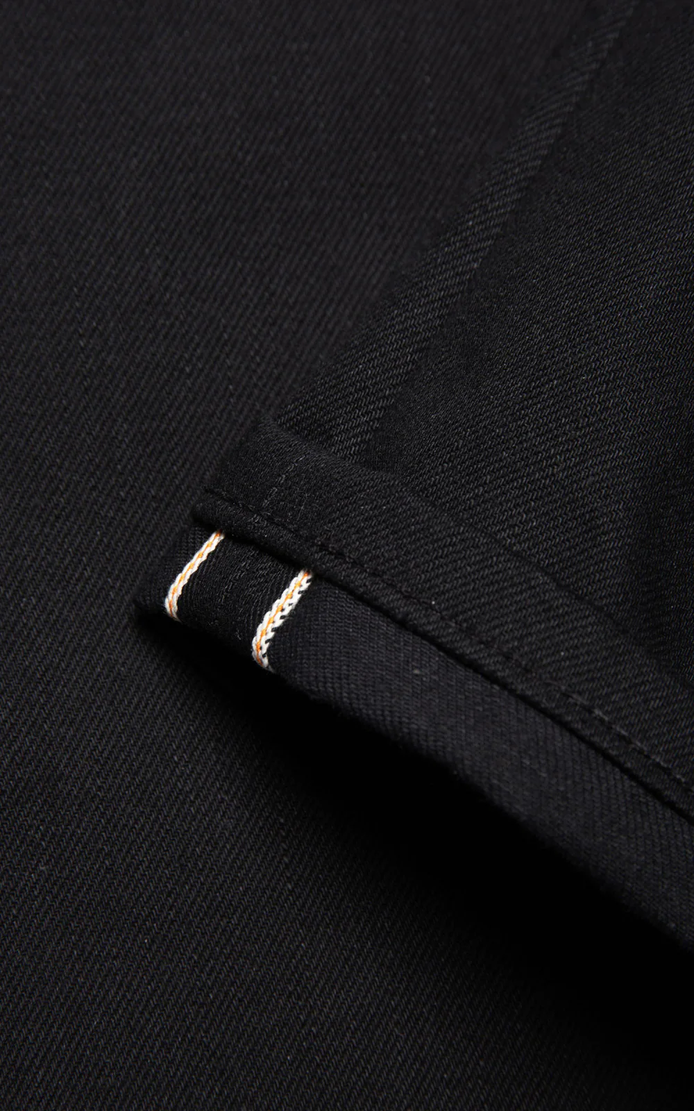Nudie Jeans Steady Eddie II Dry Black Selvage - Image 9
