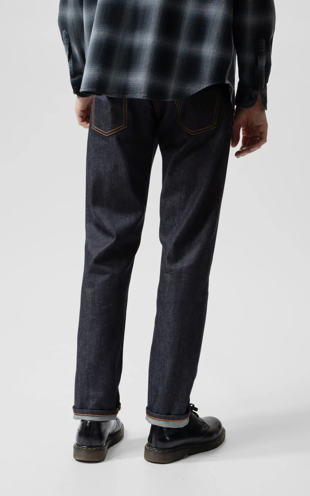 Nudie Jeans Steady Eddie II Dry Dusk Selvage - Image 4