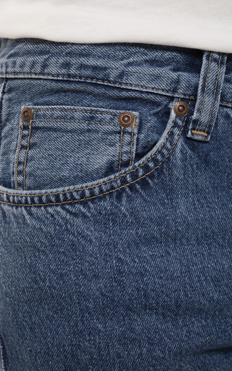 Nudie Jeans Steady Eddie II Wavy Blues - Image 5