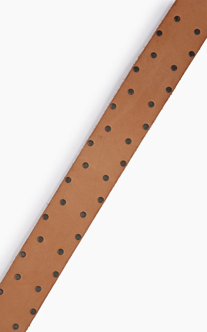 Nudie Jeans Stevesson Belt Studs Natural - Image 2