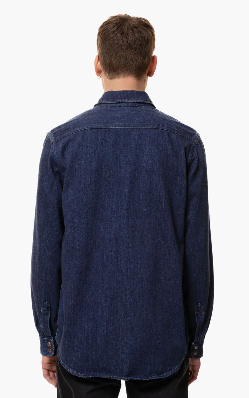 Nudie Jeans Sven Heavy Blues Denim - Image 4