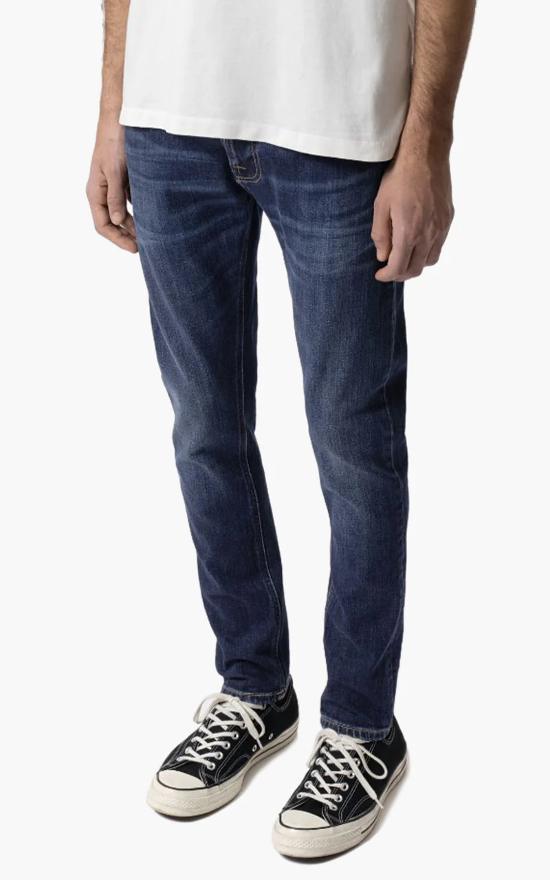 Nudie Jeans Tight Terry Dark Steel - Image 3