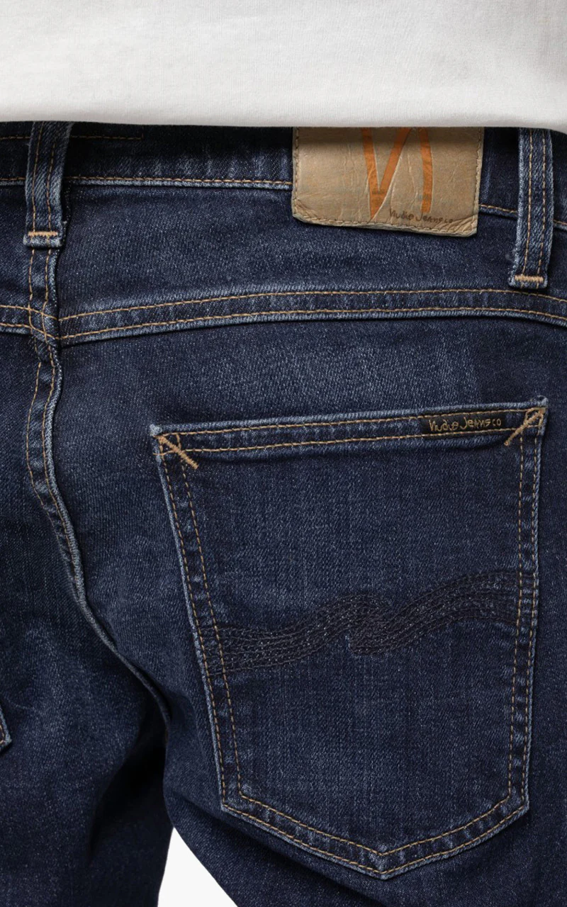 Nudie Jeans Tight Terry Dark Steel - Image 4