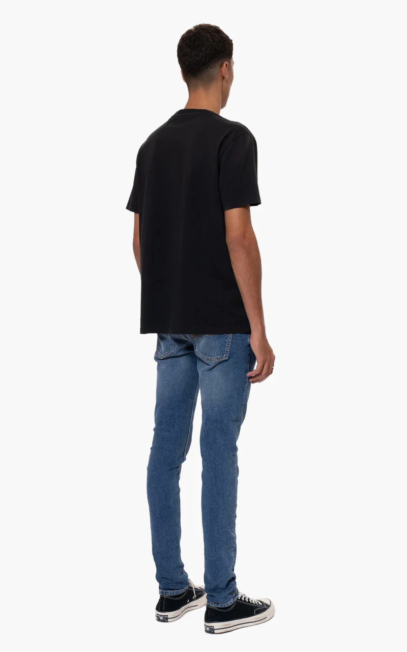 Nudie Jeans Tight Terry Inbetween Blues - Image 3