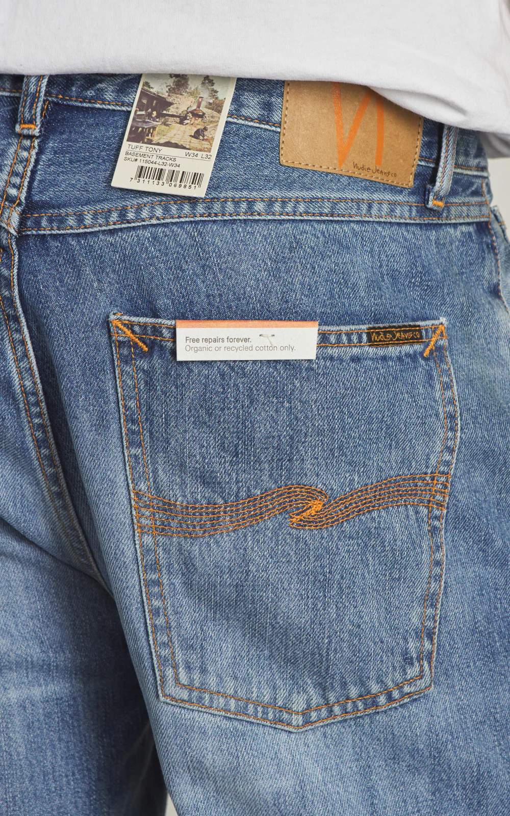 Nudie Jeans Tuff Tony Basement Tracks - Image 10