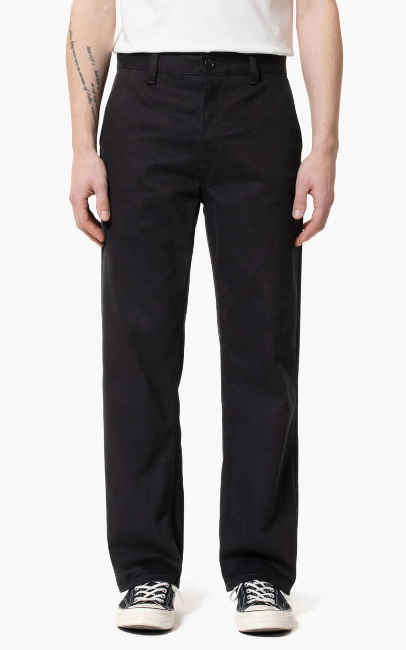 Nudie Jeans Tuff Tony Pants Black - Image 2