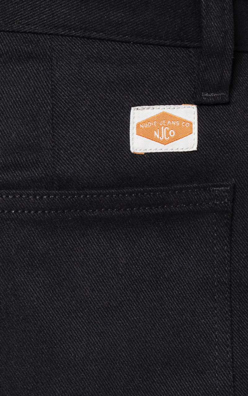 Nudie Jeans Tuff Tony Pants Black - Image 6