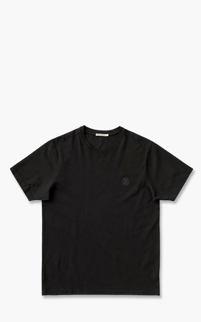 Nudie Jeans Uno NJCO Circle Faded Black