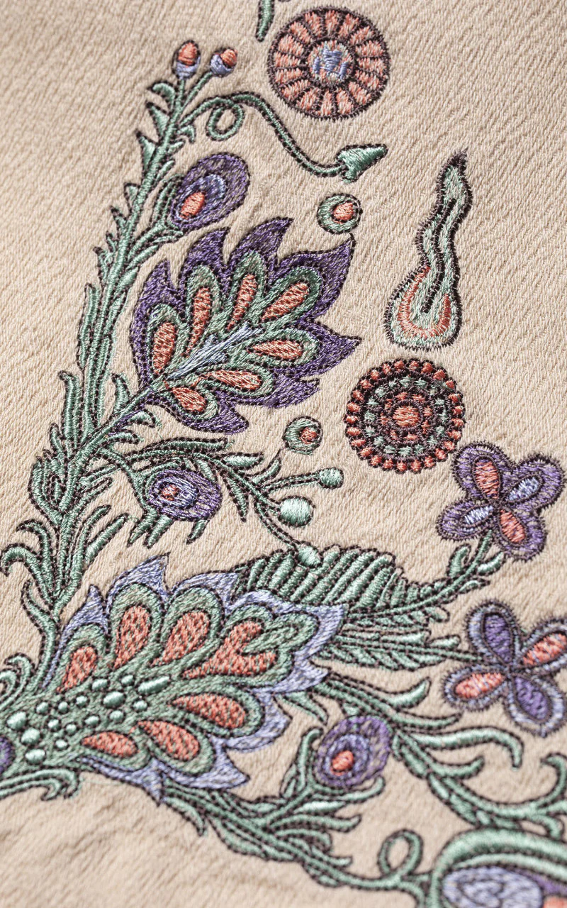 Nudie Jeans Vincent Floral Cream - Image 6