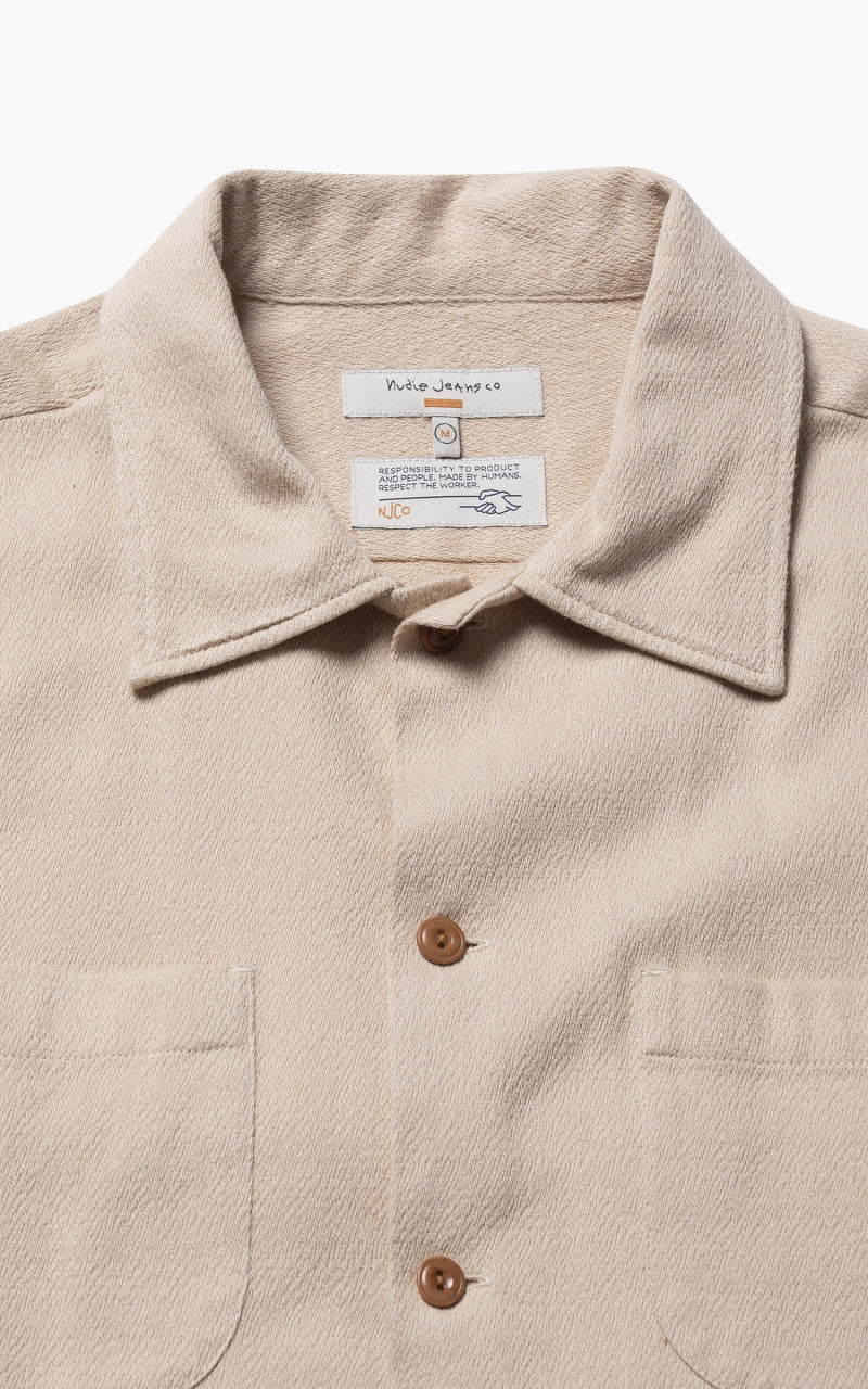 Nudie Jeans Vincent Floral Cream - Image 7