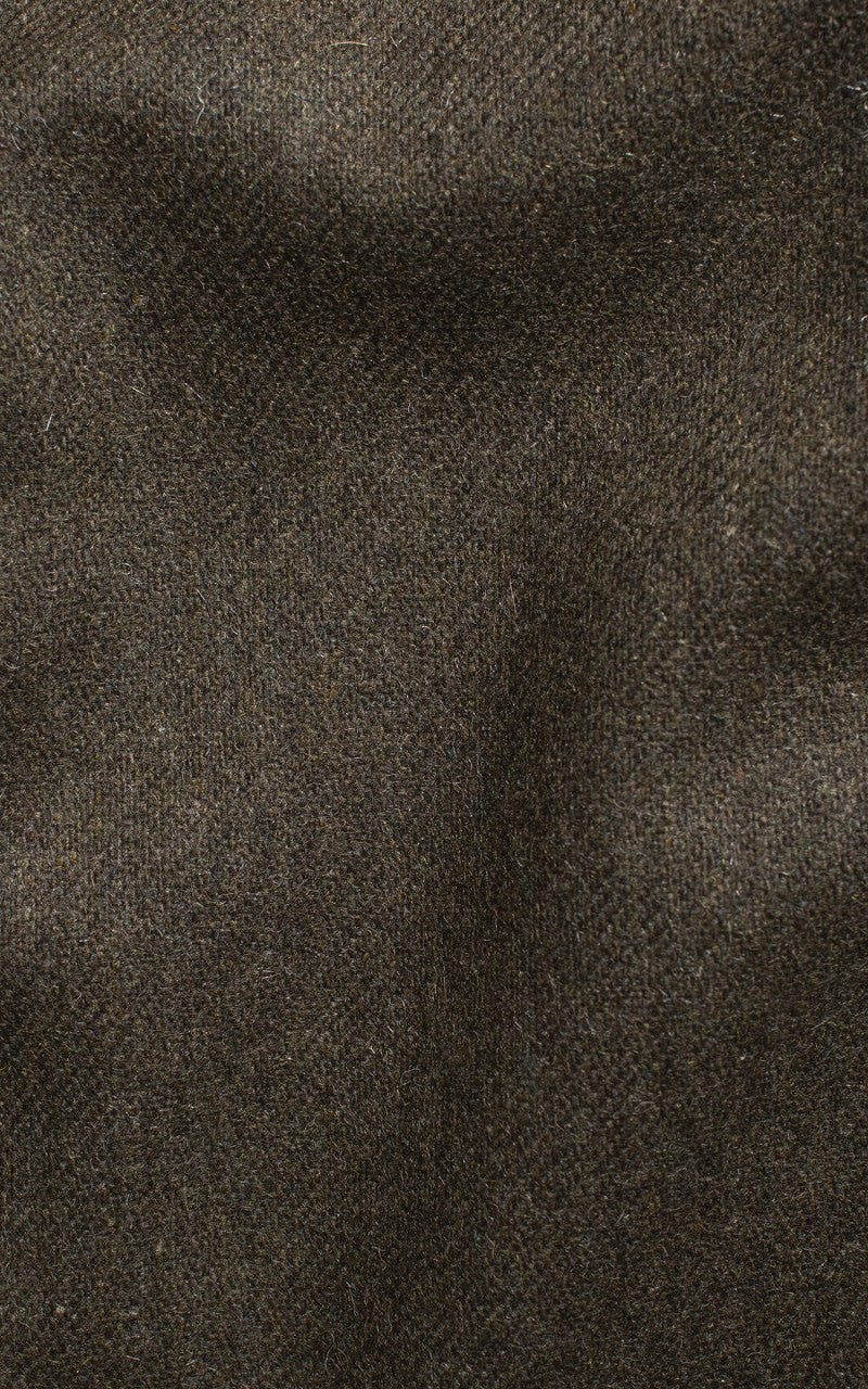 Nudie Jeans Vincent Melange Board Shirt Green Melange - Image 7