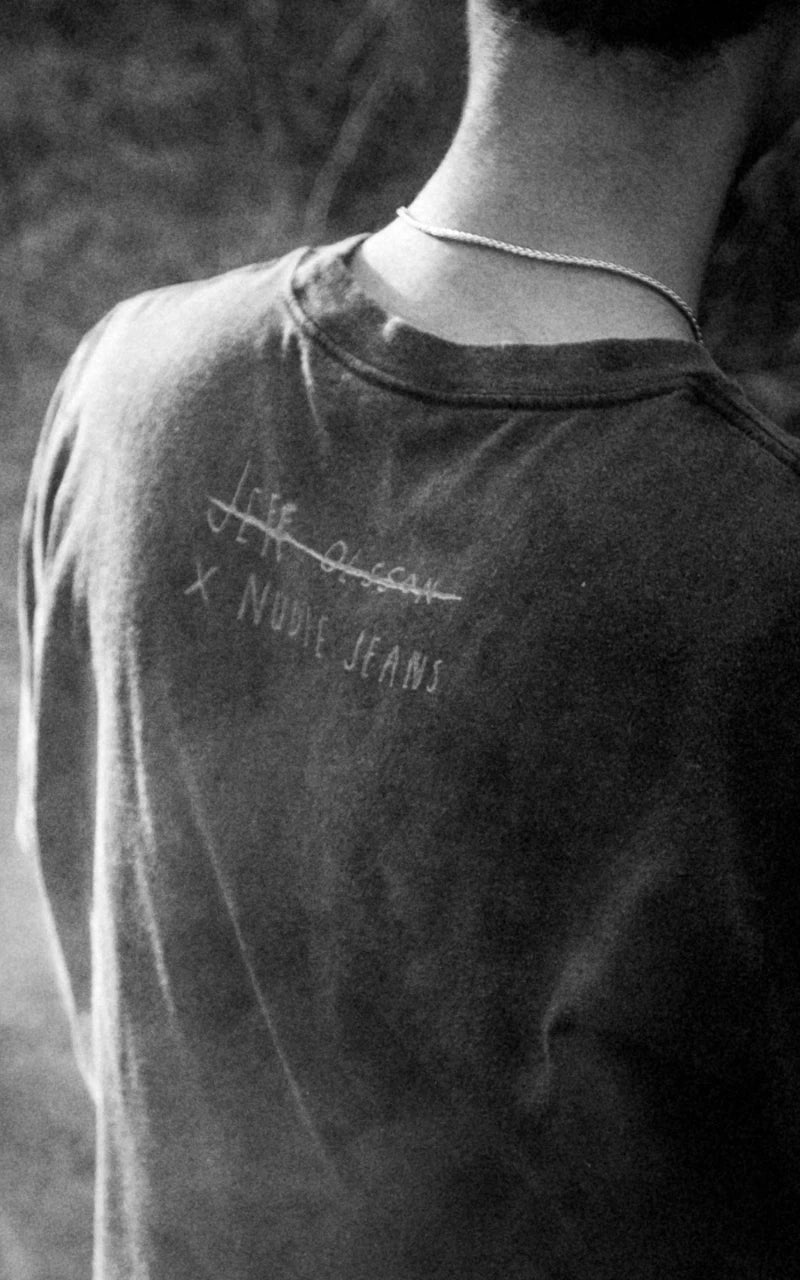 Nudie Jeans x Jeff Olsson Roy Bad Breath T-Shirt Faded Black - Image 3
