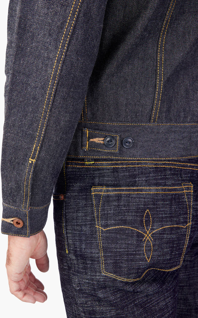 Oldblue Co. 606RJ '48 Jacket STF Selvedge Vidalia Indigo 14oz - Image 8