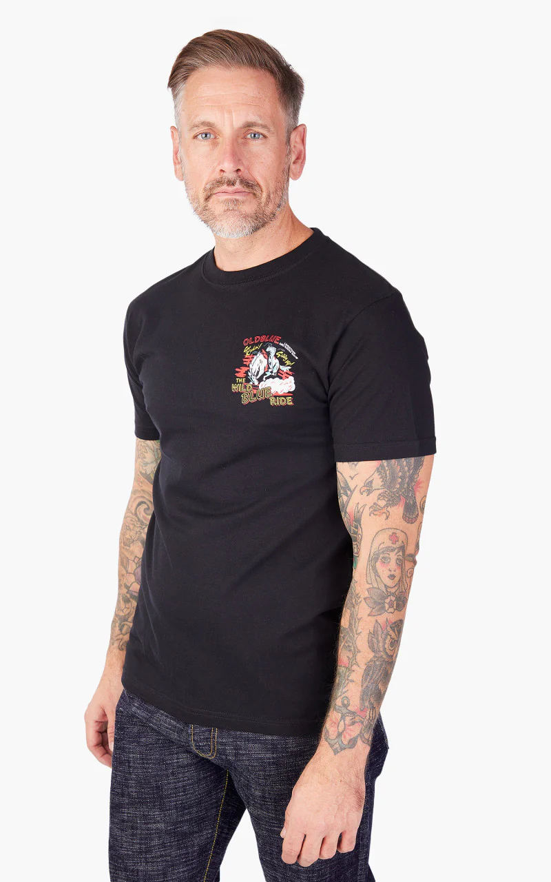 Oldblue Co. The Wild Ride Tee Black - Image 4