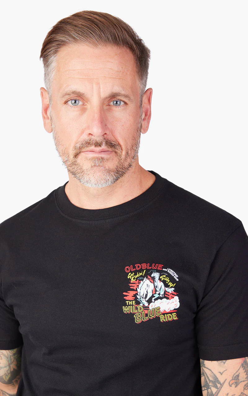 Oldblue Co. The Wild Ride Tee Black - Image 5