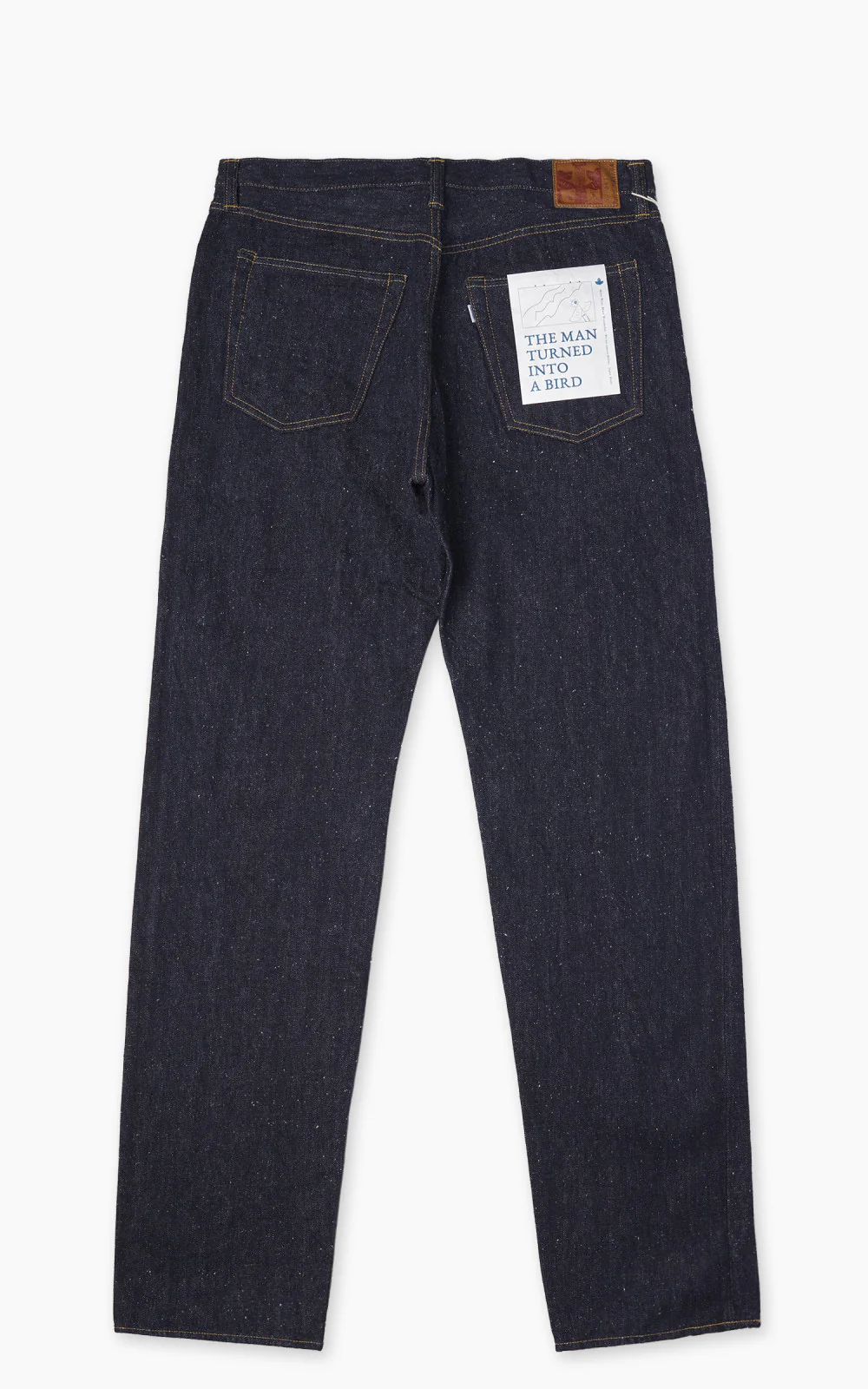 Omoto Denim 0612 Relax Fit Jeans Selvedge Nep Denim Indigo 16oz - Image 3