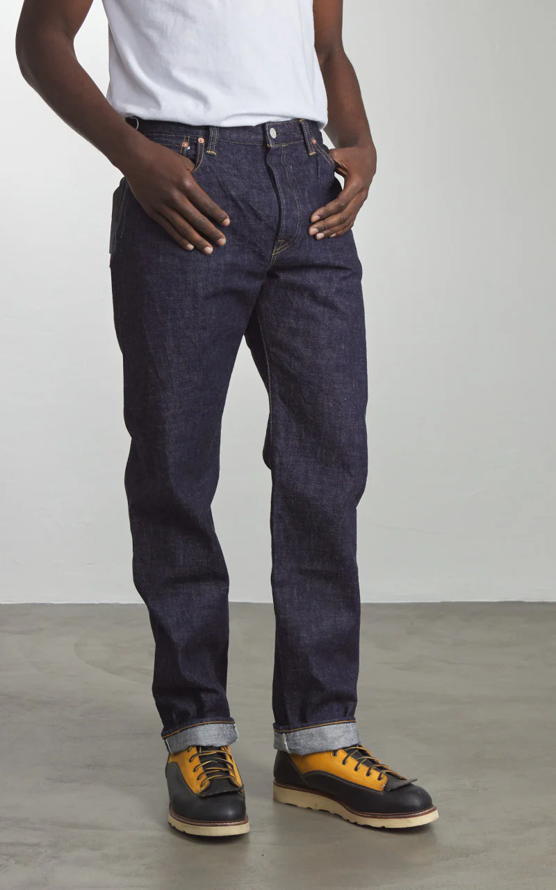 Omoto Denim 0615 Relax Fit Jeans Selvedge Indigo 13.5oz - Image 2