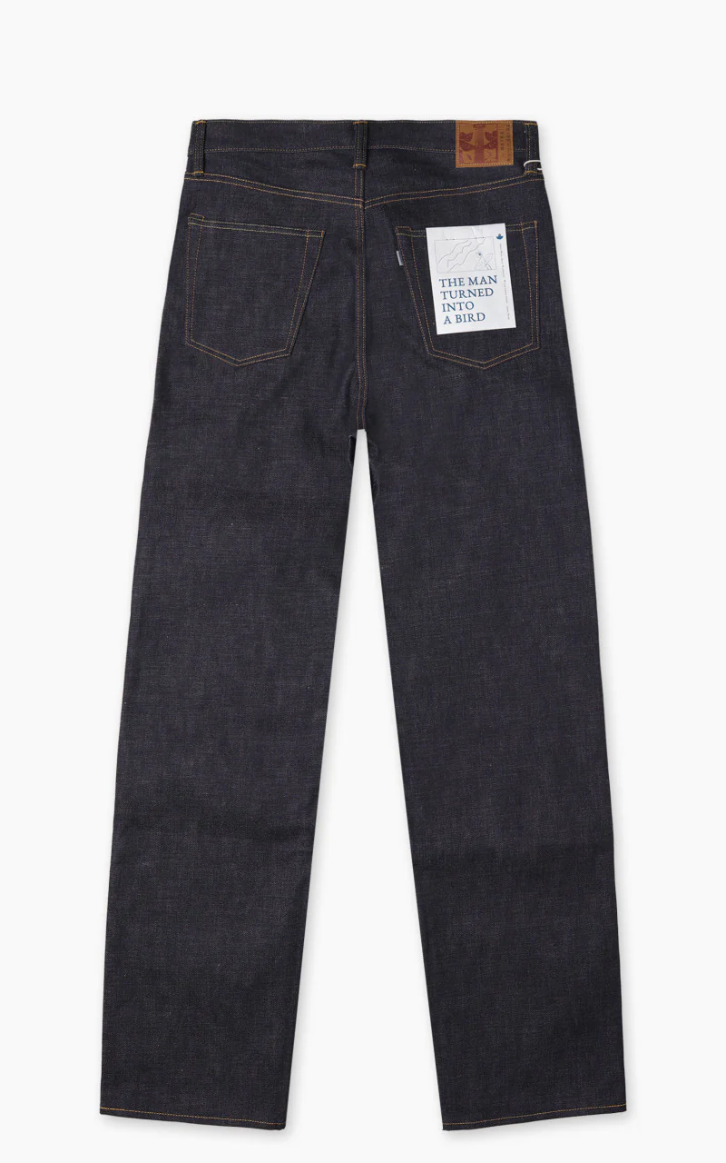 Omoto Denim 0816SZ Loose Fit Jeans Selvedge Indigo 15.5oz - Image 3