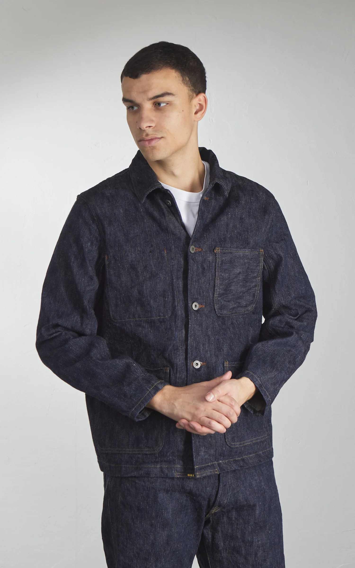 ONI Denim 03502-ONI KASE Coveralls Natural Indigo 16oz - Image 4