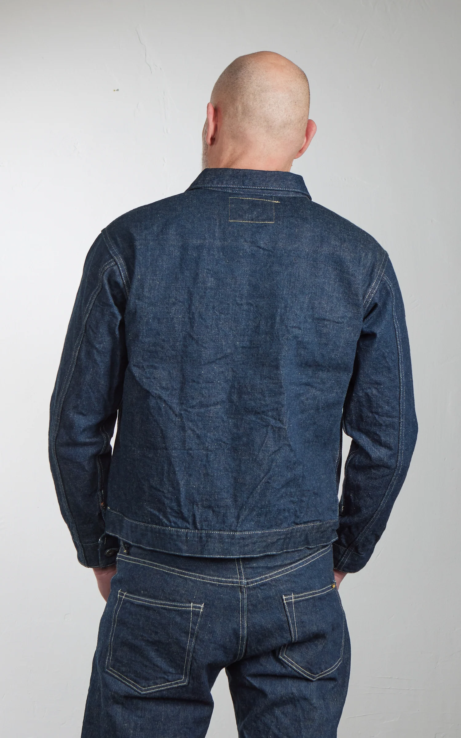 ONI Denim 03517-Ishikawadai Old Design Jacket Indigo 15oz - Image 6