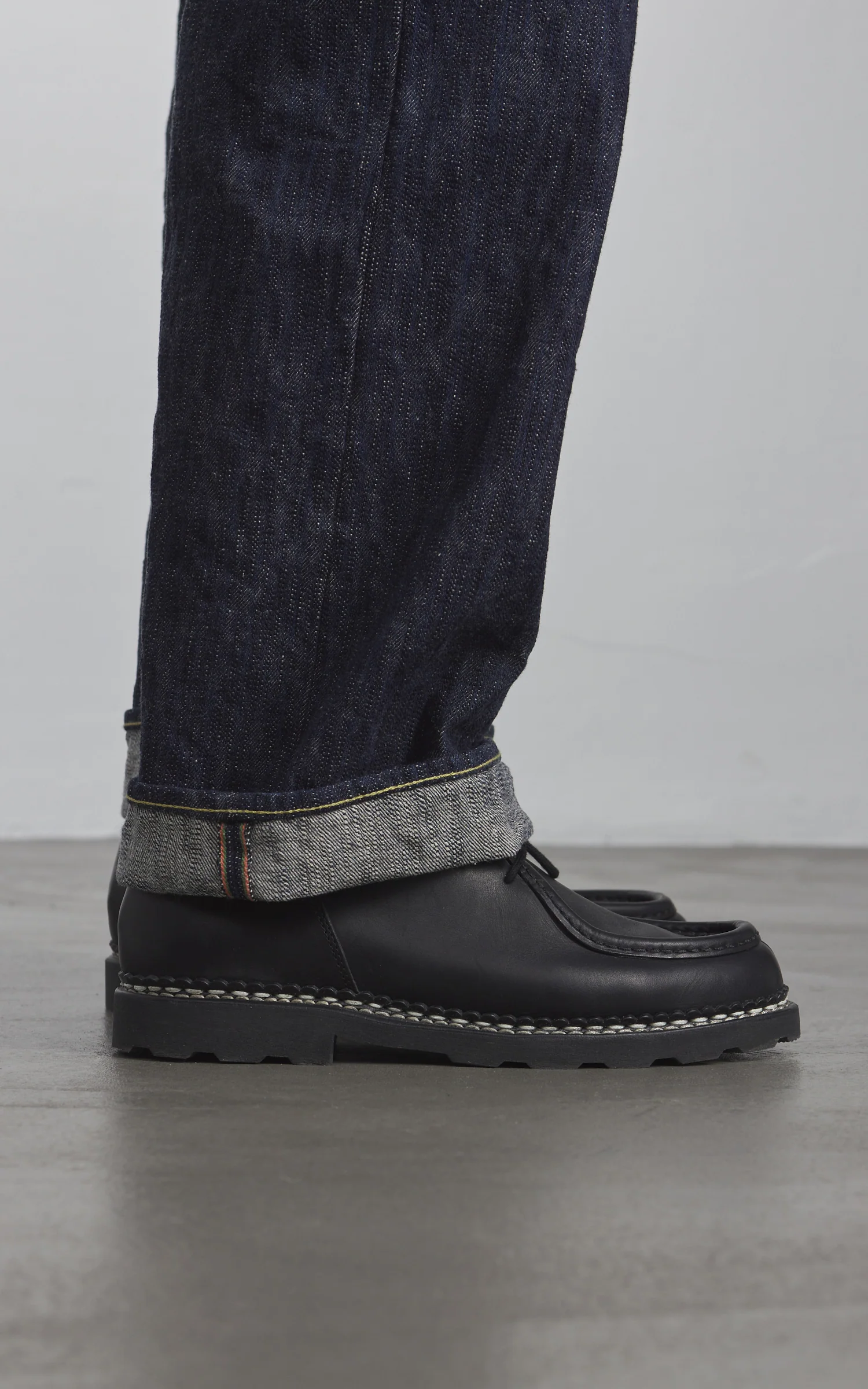 ONI Denim 200-ONI KASE Wide Straight Natural Indigo 16oz - Image 7