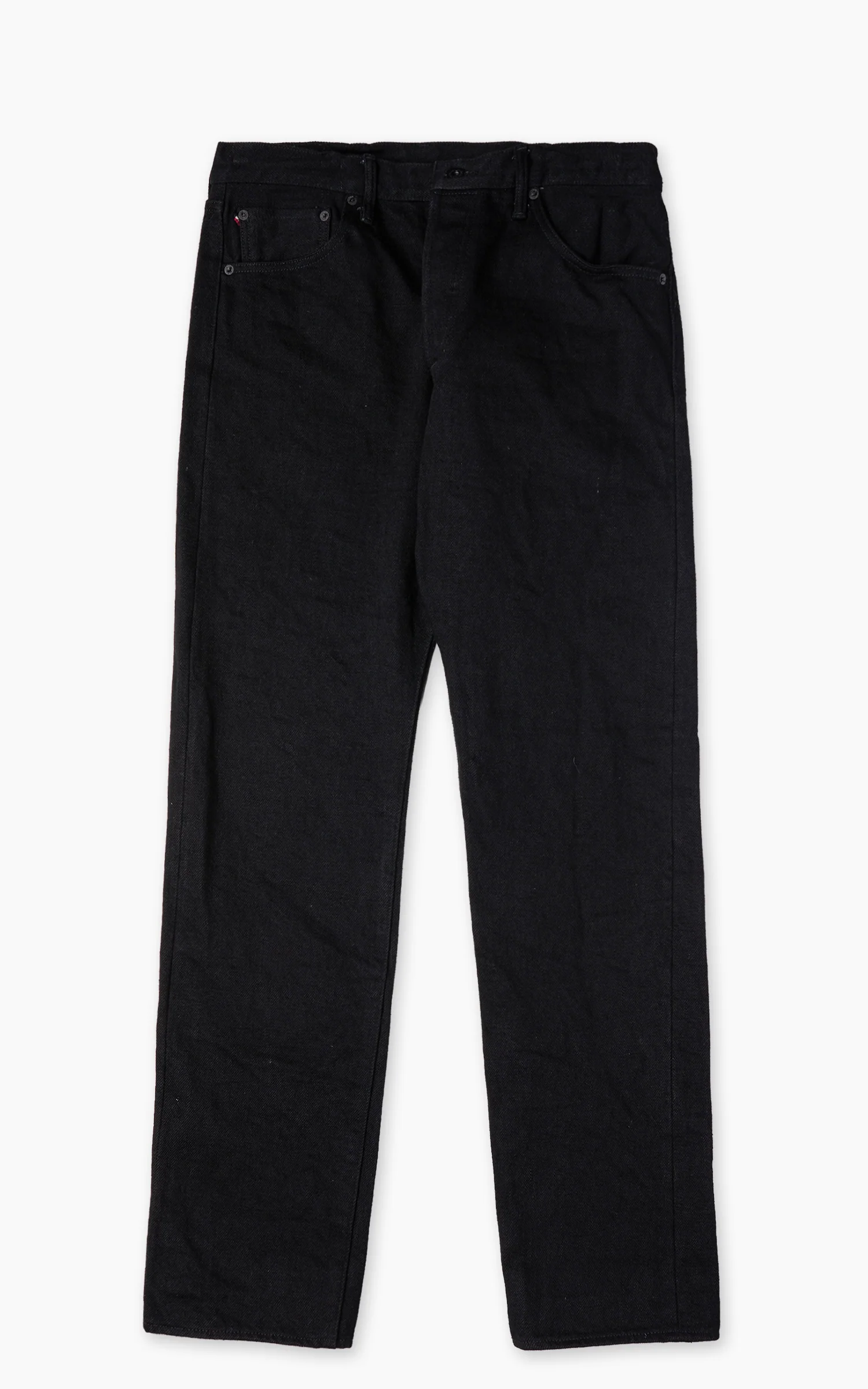 ONI Denim 246ZR-BKBK "Secret Black Denim" Neat Straight Jeans 20oz - Image 6