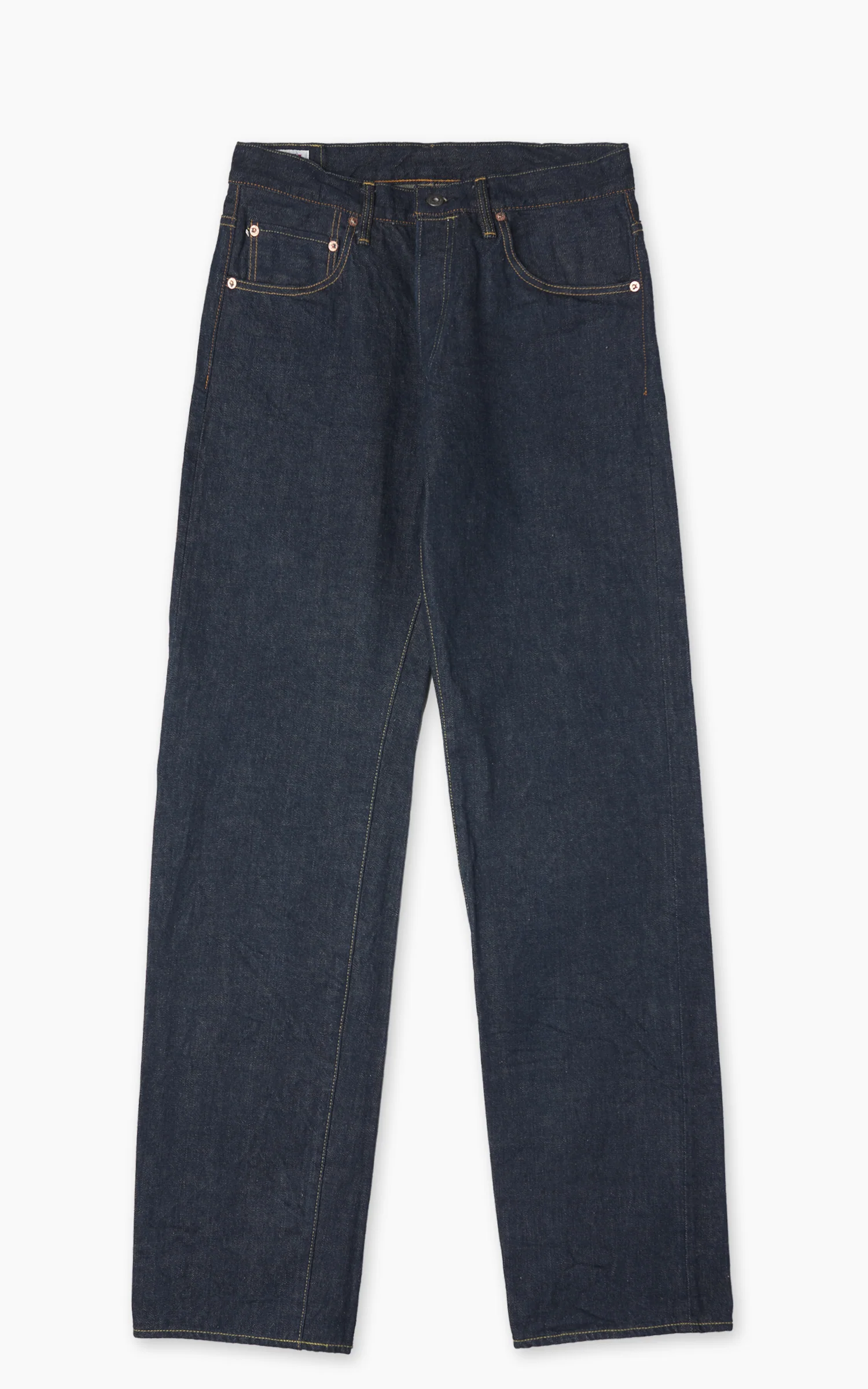 ONI Denim 270-Ishikawadai Regular Straight Denim Indigo 15oz - Image 3