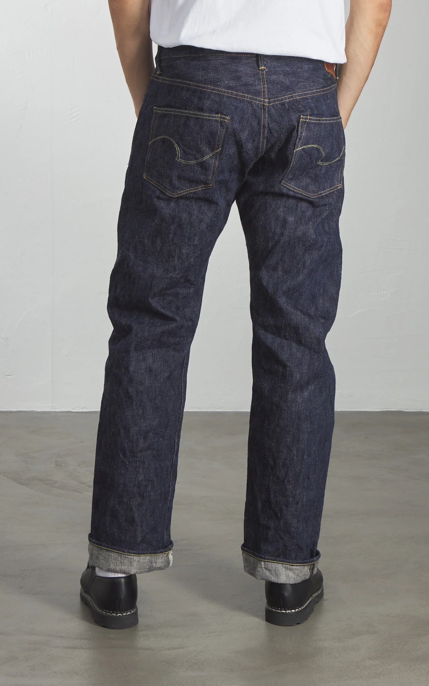 ONI Denim 270-ONI KASE New Regular Straight Natural Indigo 16oz - Image 5