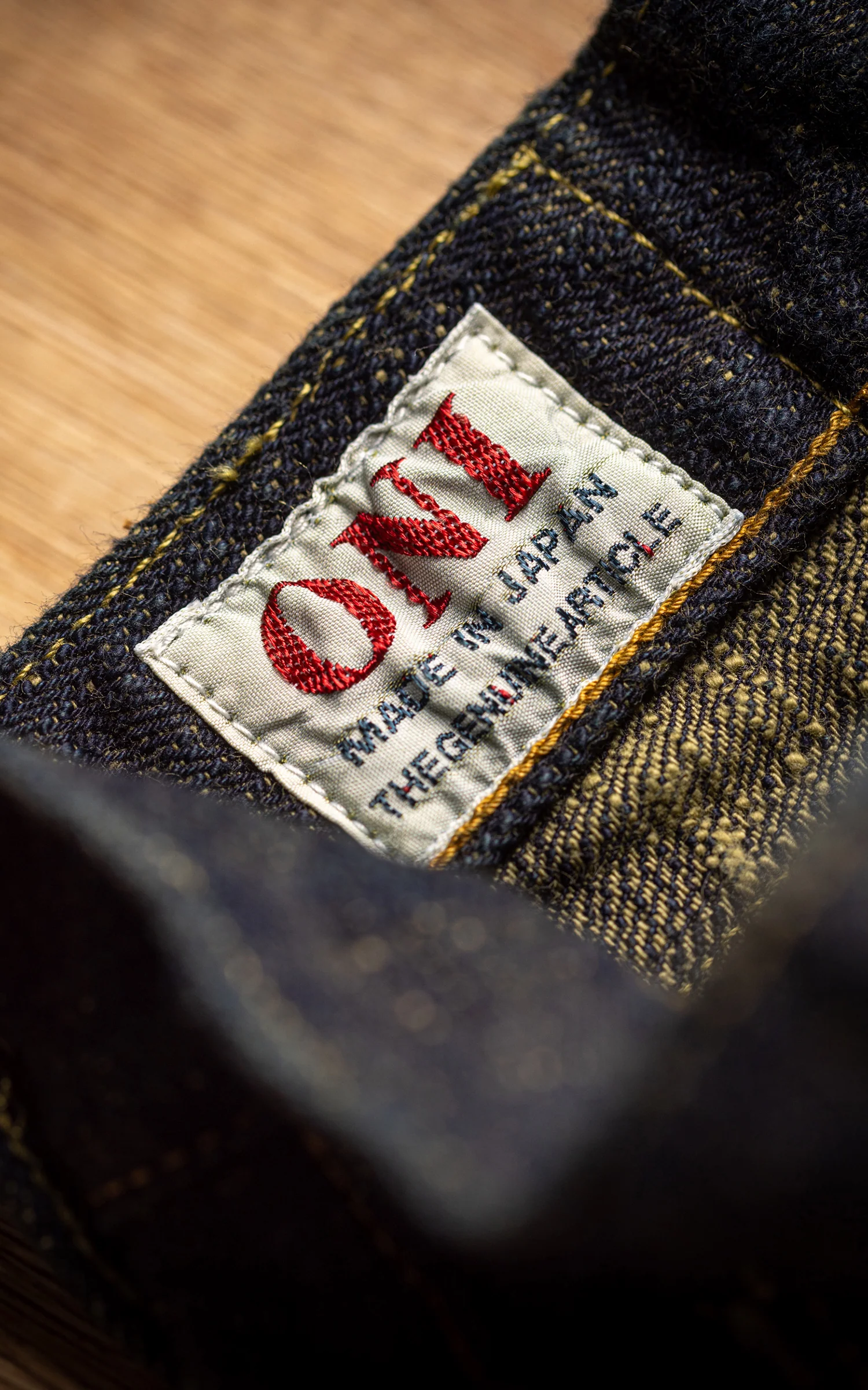 ONI Denim 277-BUMPY Just Right Straight Grass Green (Kusaki) 17oz - Image 9